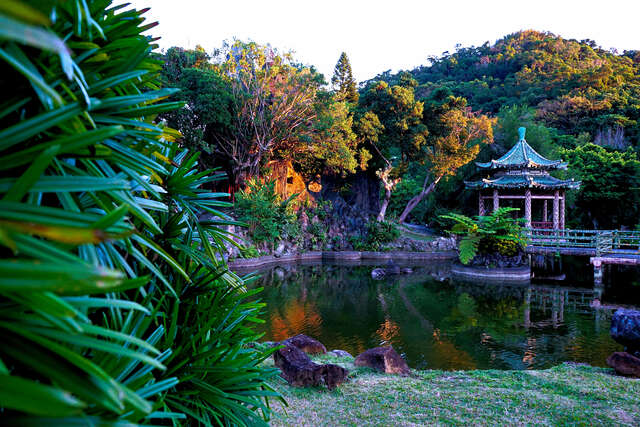 雙溪公園-涼亭一景-攝影/高讚賢