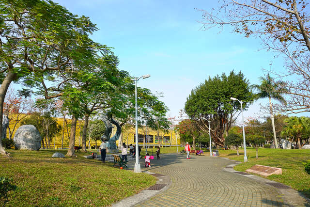 福林公園入口一景-攝影/許宜容