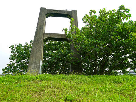 內湖葫蘆洲吊橋橋墩