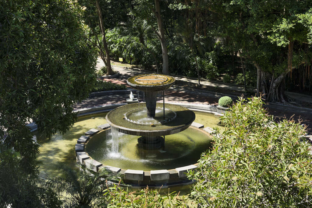 巴洛克花園-噴水池與雕像