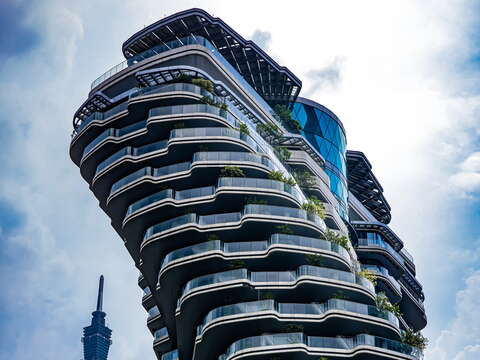 陶朱隱園的特殊造型極為壯觀