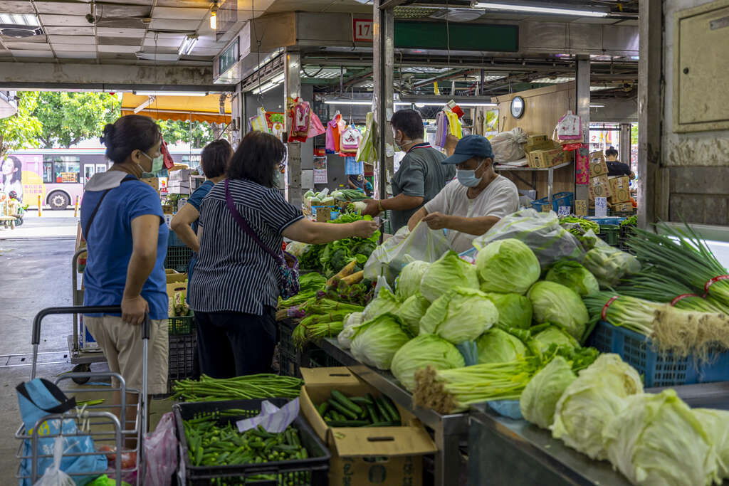 當季蔬菜顏色飽滿又新鮮(圖片來源：臺北市政府觀光傳播局)