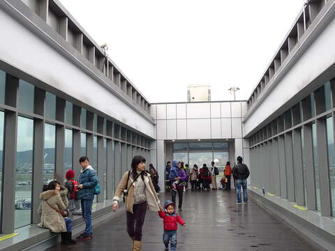 臺北松山機場觀景台