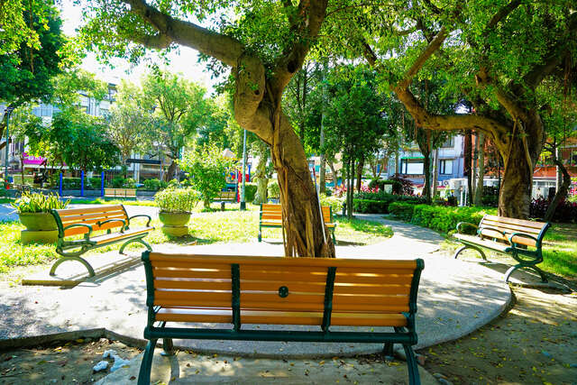 遼寧公園-園內休息區-攝影/高讚賢