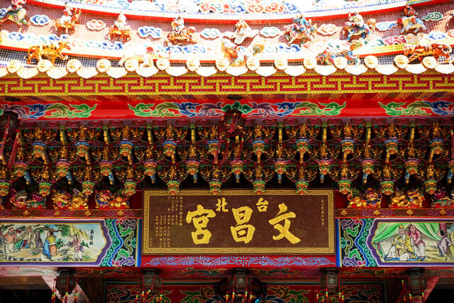 文昌宮-門口匾額-攝影/劉佳雯