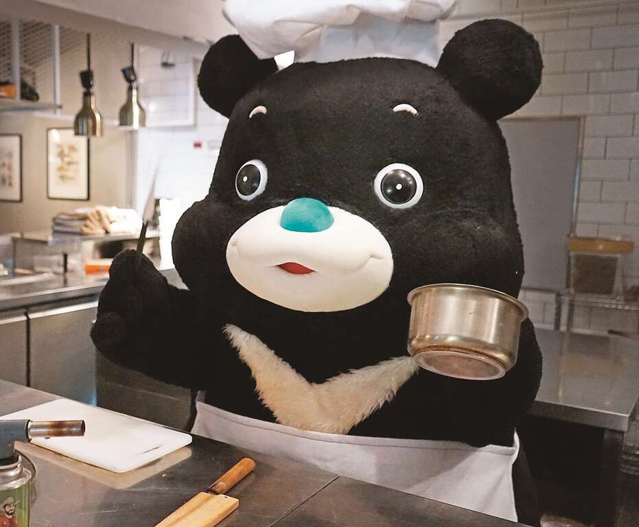吉祥物熊讚