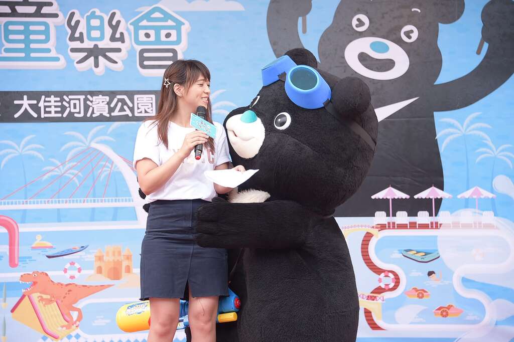 2018臺北河岸童樂會首度以「熊讚水樂園」規劃 14日起舉行9天 6日上午9時開放第2階段報名