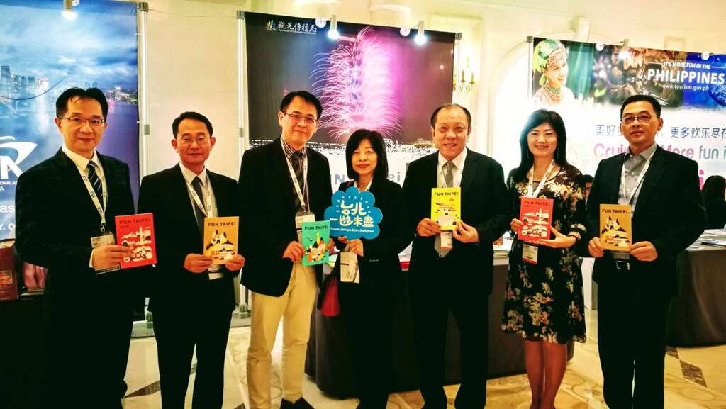 臺北市觀傳局江春慧專門委員與郵輪業者相互交流共同推廣郵輪觀光