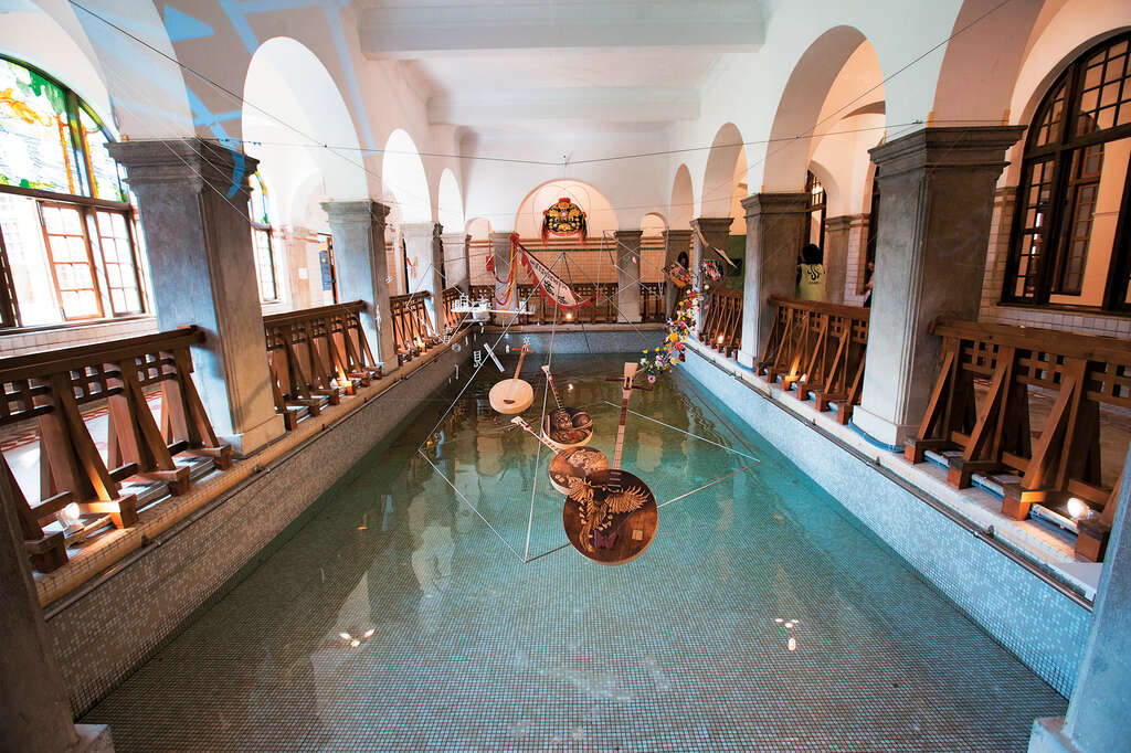 歷經百年變遷，北投公共浴場已搖身一變為北投溫泉博物館。（攝影／賴智揚）