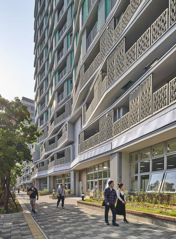 感受城市公宅的迷人風景