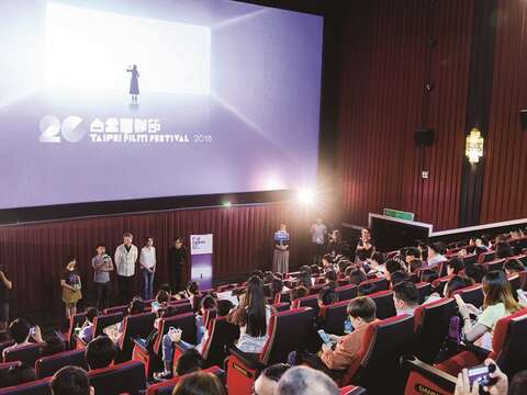 映後座談是台北電影節的重點活動，影迷可以直接和導演、演員等人對話交流。（圖／台北電影節）