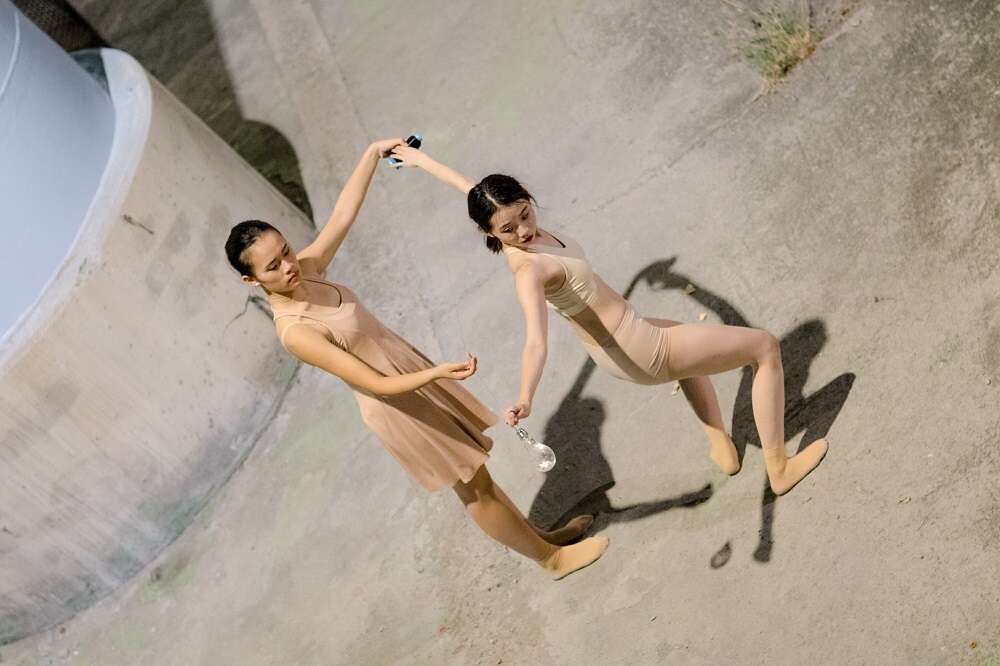 《我們一起晚安》是李秀芬2017年藝穗節的作品。（圖／黃宇宸）