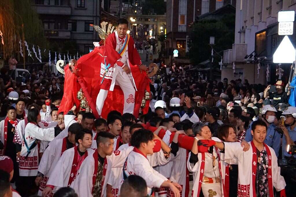 愛媛県松山市「撞轎祈福盛典」 熱いシーンが台北で再現