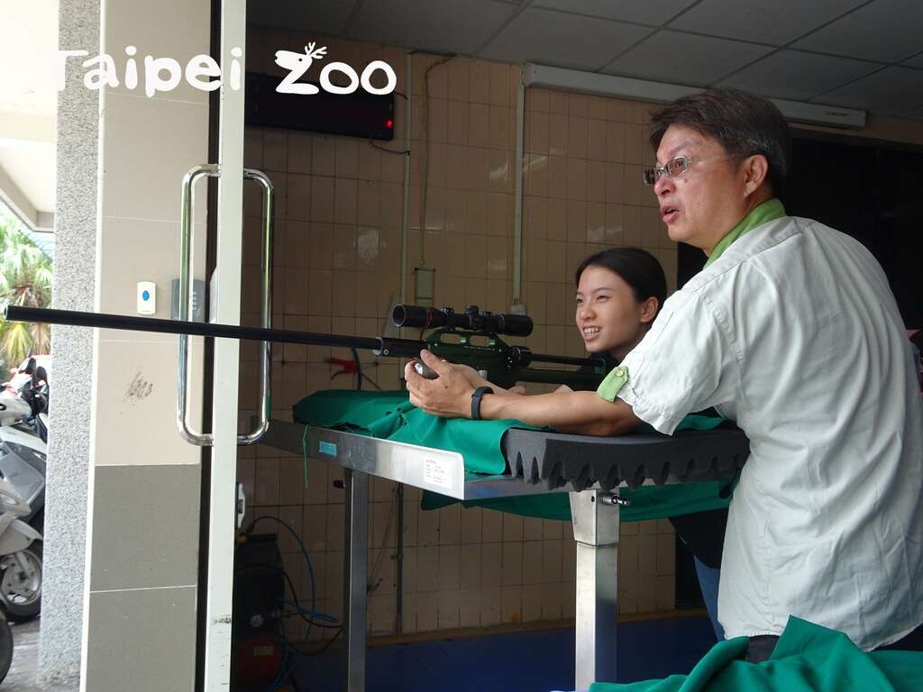 动物医生体验营-麻醉枪操作练习