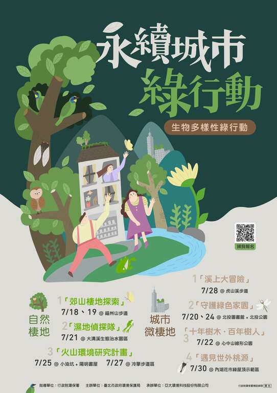 生物多樣性綠行動海報
