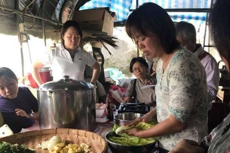 陳心瑋講師-蔬菜加工製作上課照片