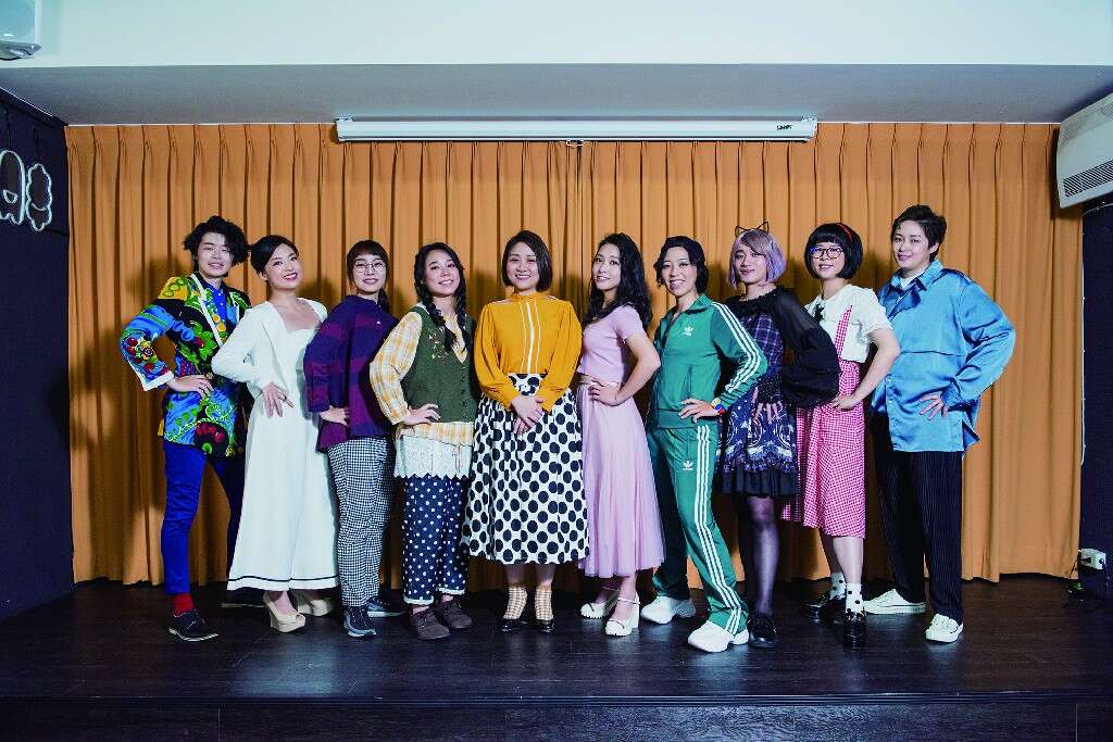 段子以女性話題為主的喜劇組合「好好笑女孩」目前運用「月半窩表演空間」為演出基地。（圖／好好笑女孩） [最大闊度 1024 最大高度 768]