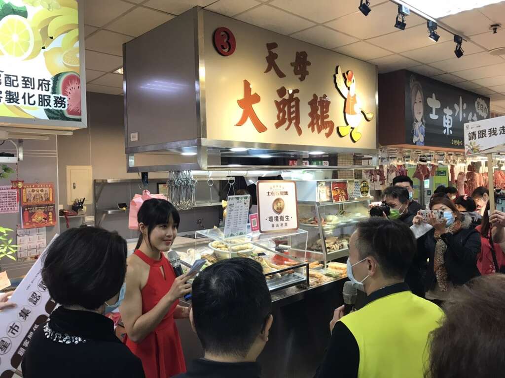 摊位改造-天母大头鹅在士东市场内整洁明亮卫生