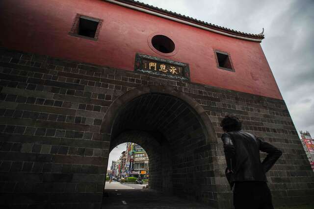 北門是台北僅存的閩南式碉堡城門，見證台北建城130多年的歷史足跡。（圖／馬賽Kyo攝）.jpg