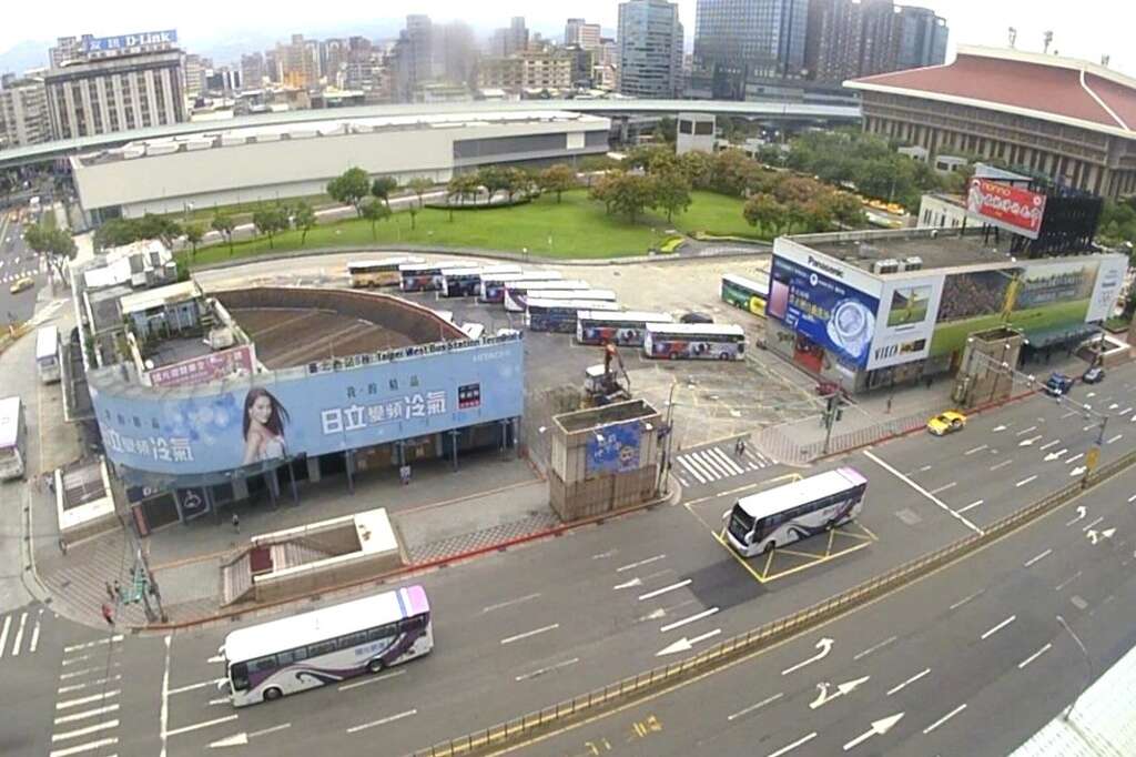 臺北行旅廣場東基地的前身-國光客運臺北西站(臺北市政府都市發展局提供)