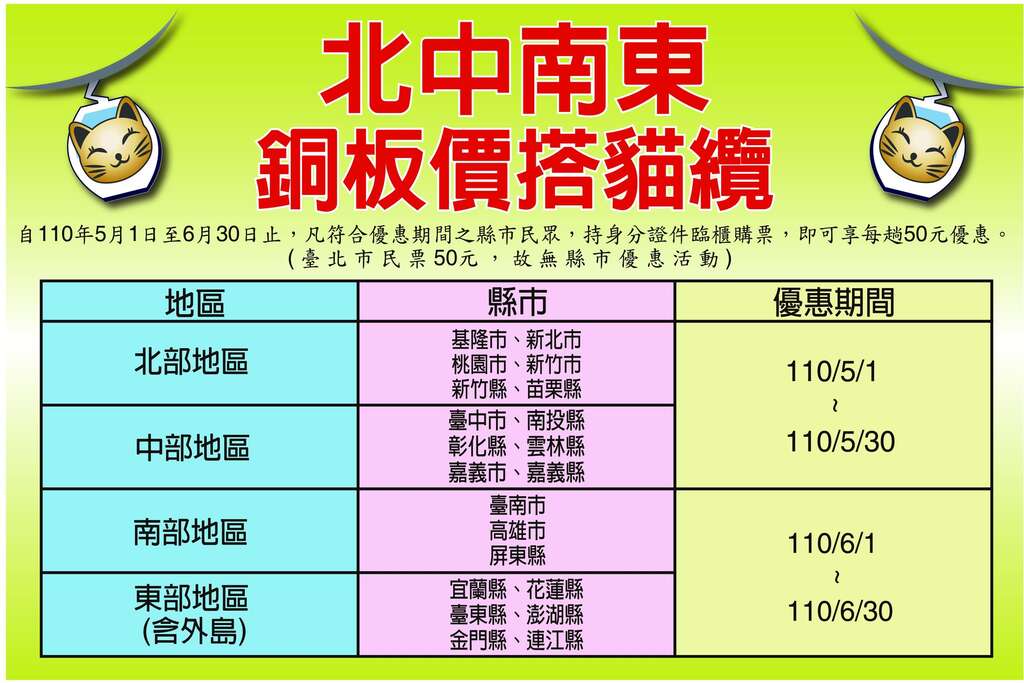 110年北中南东铜板价搭猫缆优惠照片