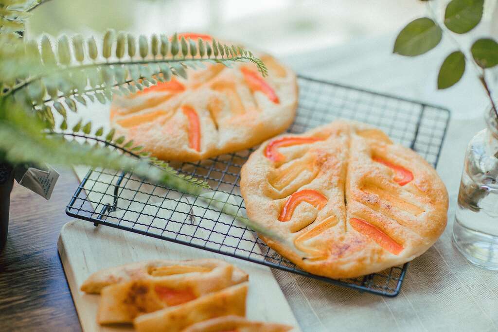 焙姜南瓜面包（摄影／庄智渊）