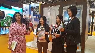 TPEDOIT Sets up Booth at Tourism Fair in Dubai
