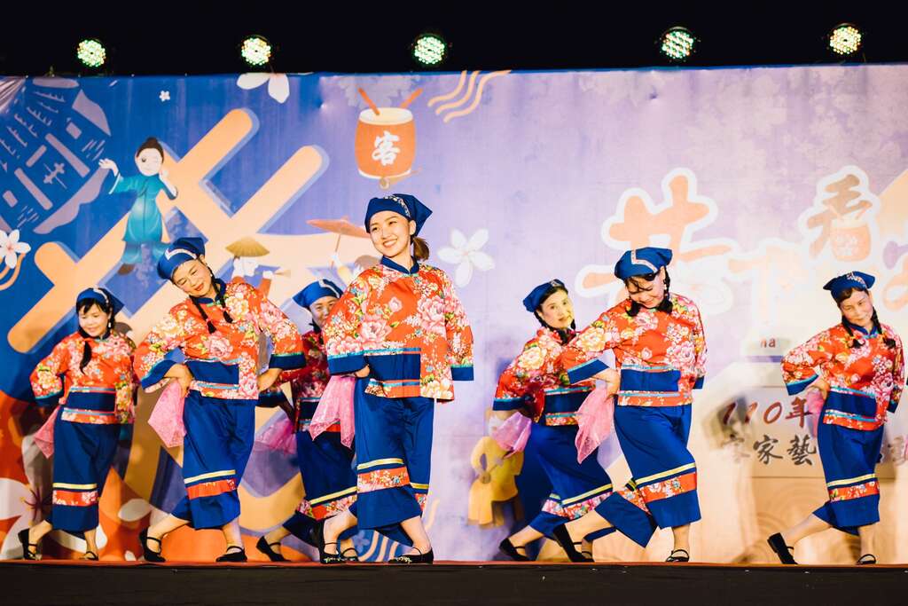 10月3日台北市苗栗县同乡会客家民俗舞蹈班