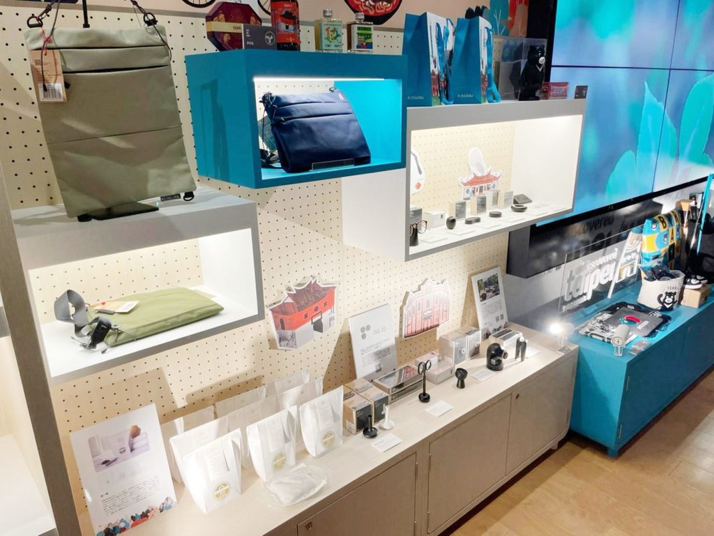 台北市観伝局が招致した台湾ブランドと共同で台北の土産品やクリエイティブグッズをPR02
