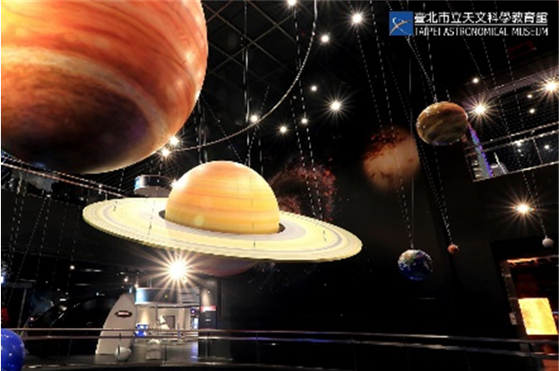 天文馆展示场八大行星