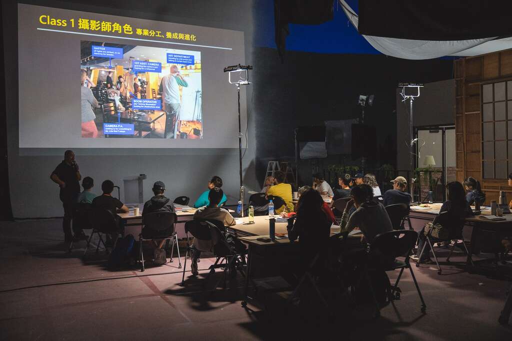中影培育中心透過分組課程，讓學員各自修習不同專業技能。（圖／中影培育中心）
