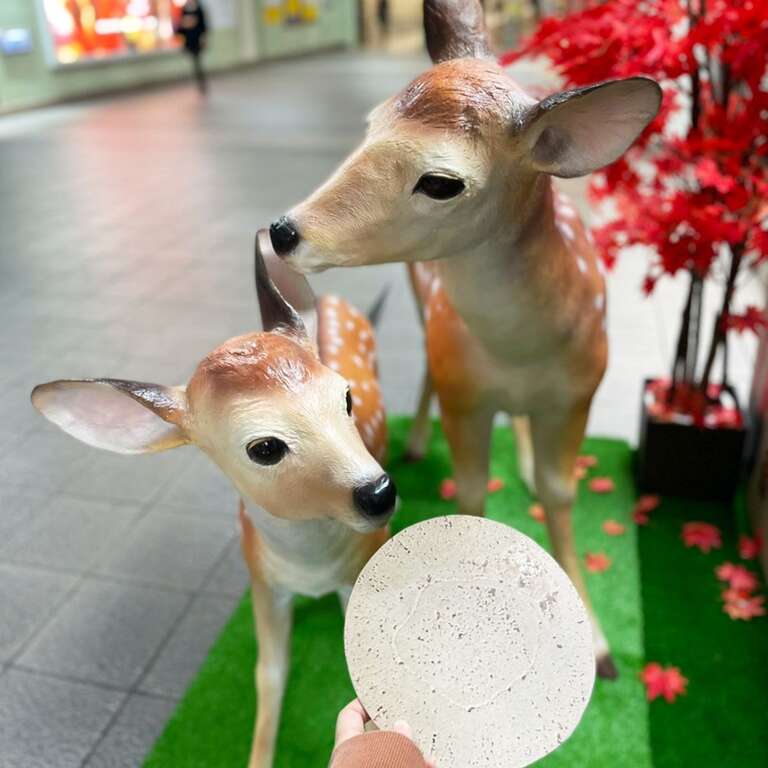 小鹿做得非常精緻