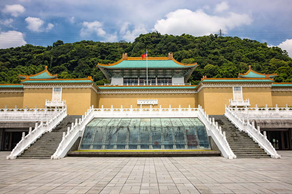 故宫博物院正馆是栋很有气势的建筑
