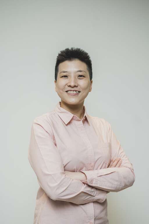 馬玉如，「贈物網」平台創立者， 曾於2019 年全球ICT 卓越獎獲永續發展傑出獎。（攝影／陳志誠）