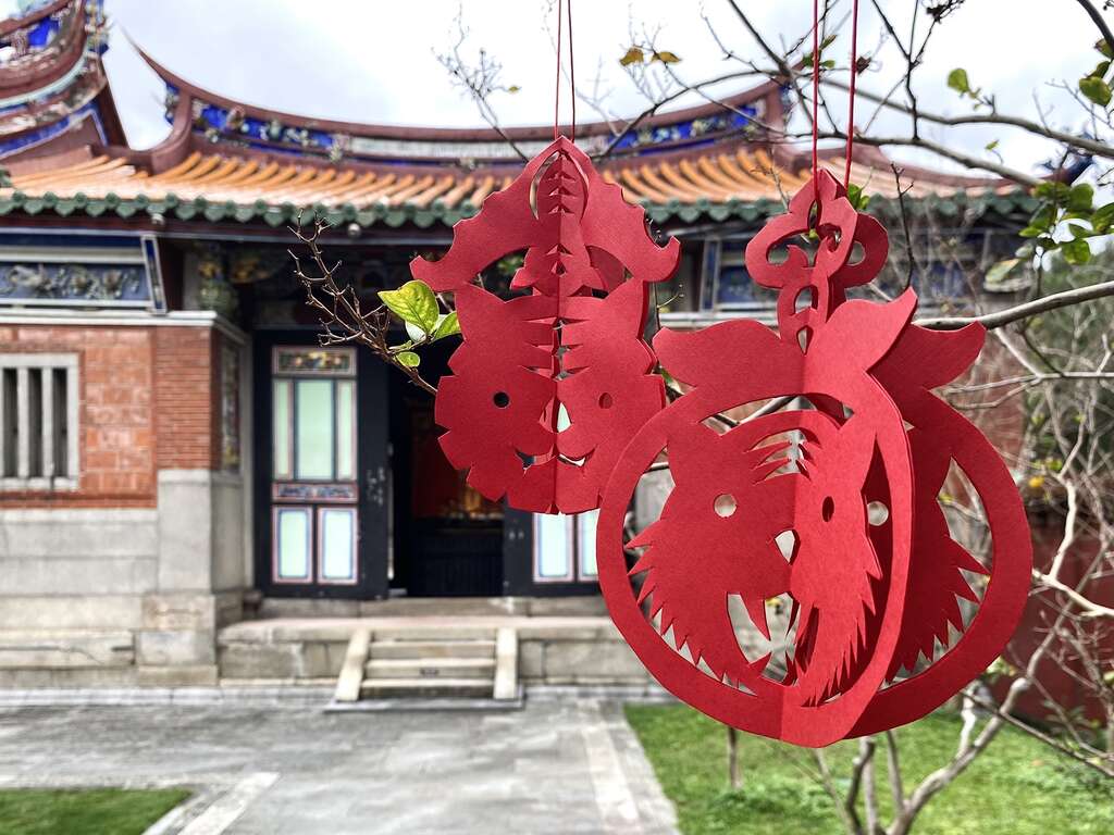 孔庙专属福虎剪纸