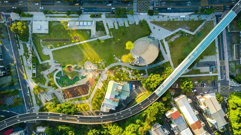 辛亥生態公園新建工程全景圖