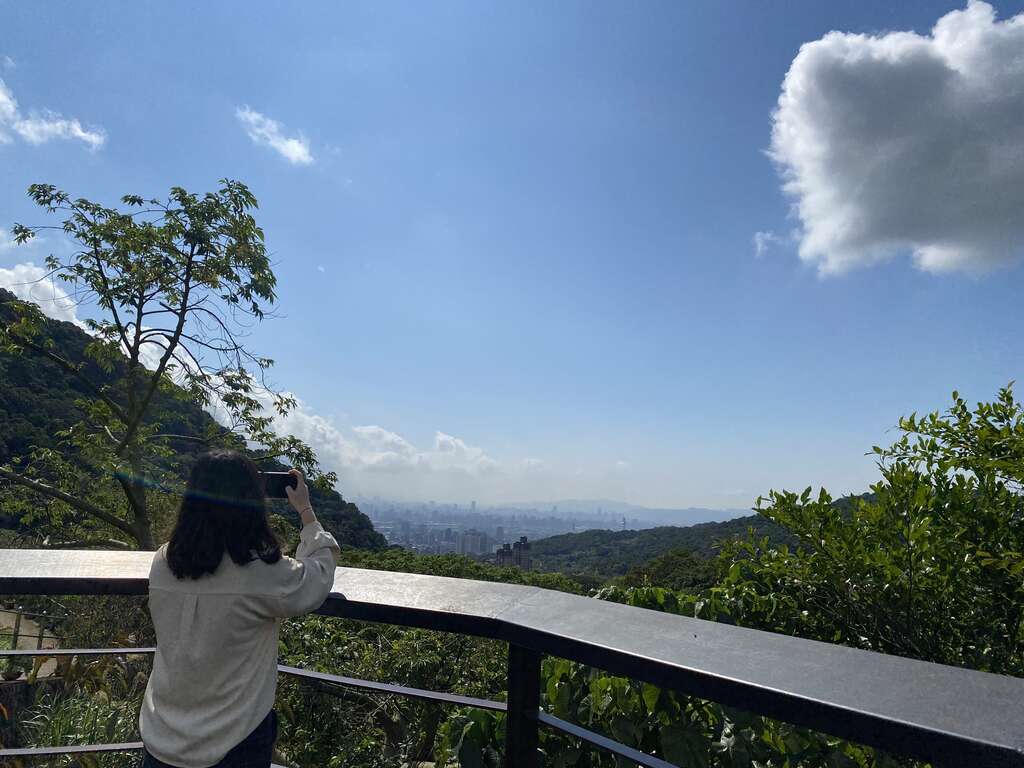 市景平台远眺北投市景