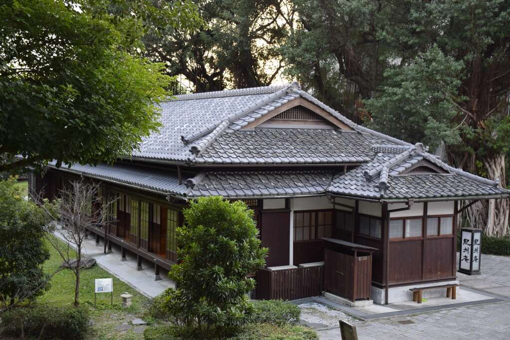 靜謐的「紀州庵文學森林」坐落於同安街，是臺北市第一處以文學為主題的藝文空間(圖片來源：臺北市政府文化局)