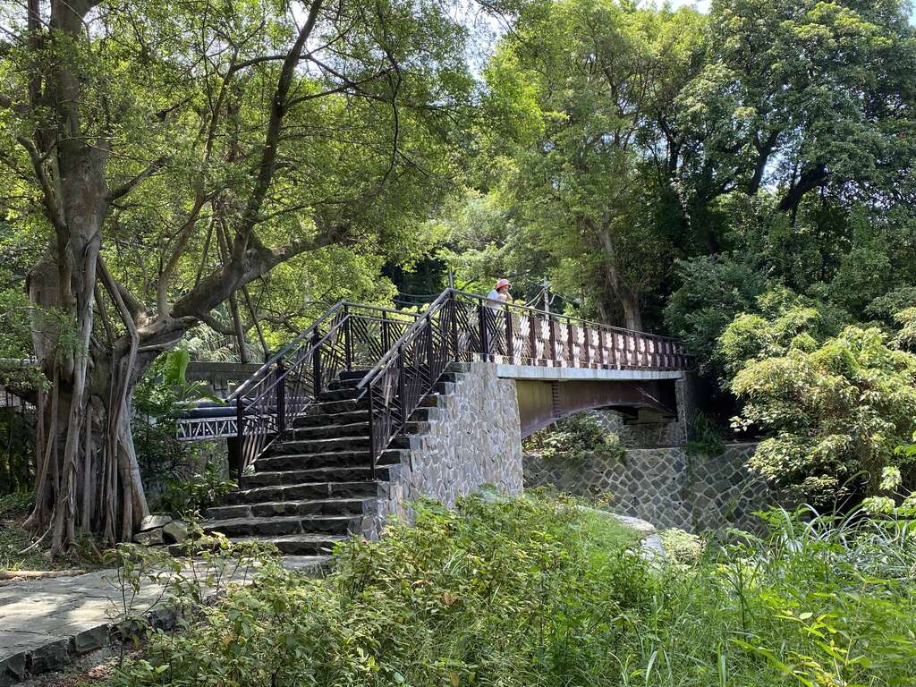 越溪景觀橋提供民眾安全通行環境(圖片來源：臺北市政府工務局大地工程處)
