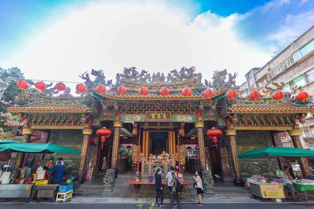 台北文昌宫(图片来源：台北市政府文化局)