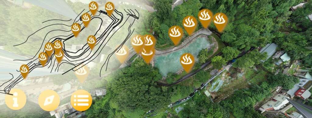 新北投地热谷环景图(图片来源：台北市商业处)