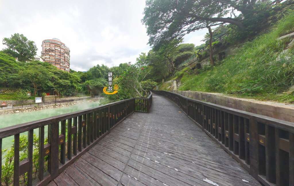 新北投地热谷线上导览风景(图片来源：台北市商业处)