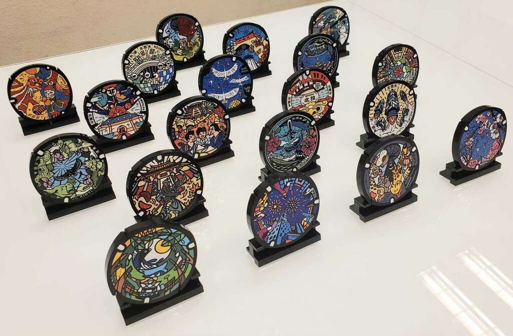 12款「臺北蓋水」特製積木拼圖 市面還未販售(圖片來源：臺北市政府工務局水利工程處)