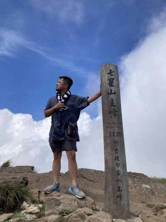 七星山主峰(图片来源：台北市政府工务局大地工程处)