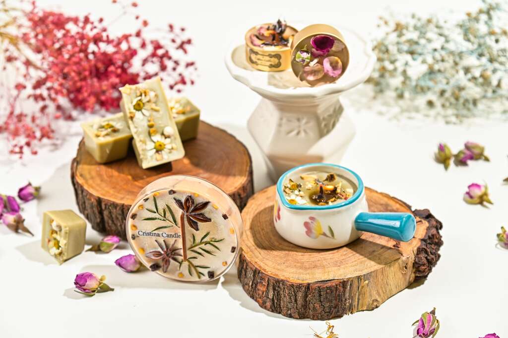 點一盞青春的漢方香氛蠟燭，釋放青春氣息。(圖片來源：臺北市商業處)