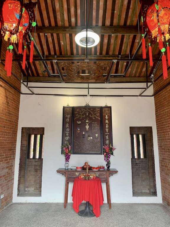 祖厝內部空間(圖片來源：臺北市政府文化局)