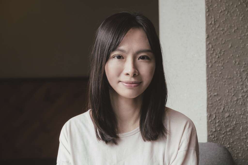 葉于莉，「天母夢想親子樂園」提案人，一位致力於為孩子爭取權益的媽媽，亦為「台灣還我特色公園行動聯盟」理事。(攝影／蔡耀徵)