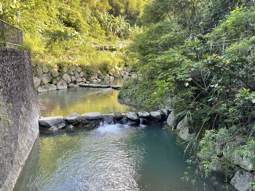 清澈的溪水(图片来源：台北市政府工务局大地工程处)