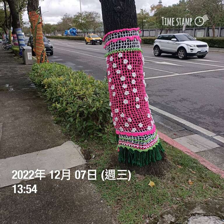 色彩缤纷的树霓裳(图片来源：台北市政府工务局公园路灯工程管理处)