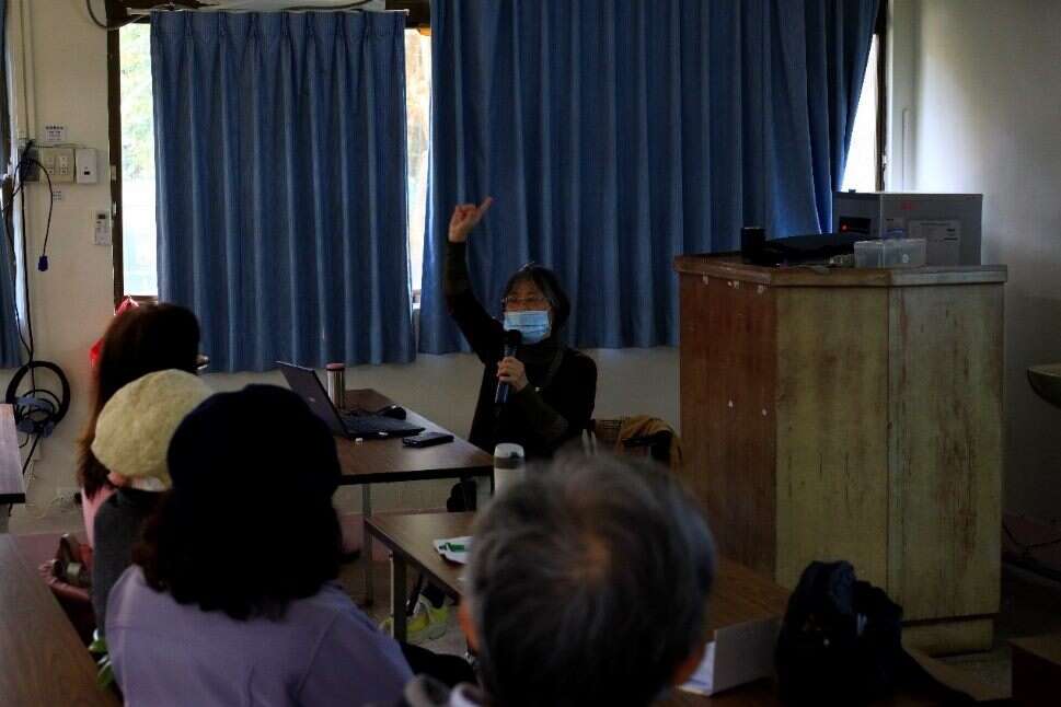茶迷講堂(圖片來源：臺北市政府工務局公園路燈工程管理處)